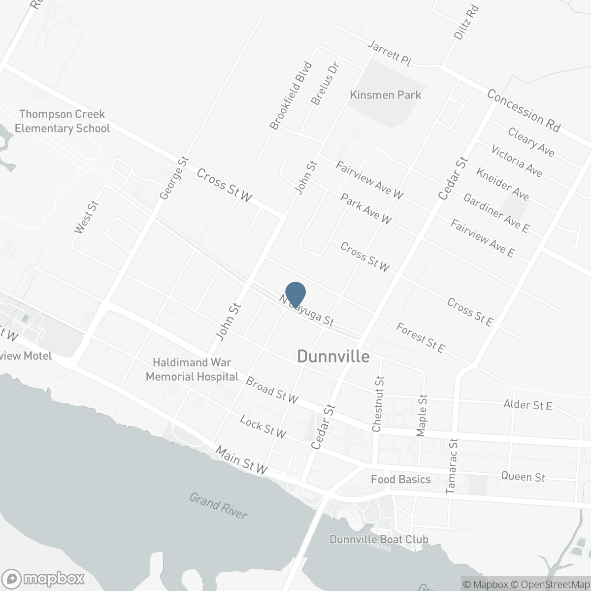 233 NORTH CAYUGA STREET W, Dunnville, Ontario N1A 1P4
